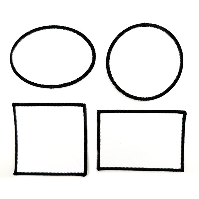 2 1/2' x 2 1/2' čtvercová sublimační látková náplast Merrow s lepidlem