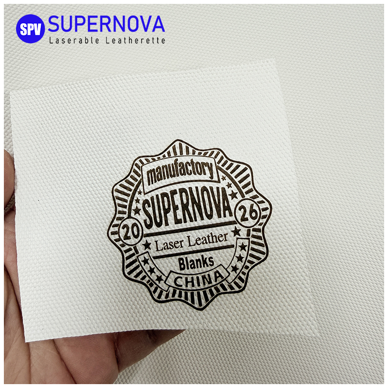 Laserovatelné koženkové povlečení Canvas Pro White s lepidlem/bez lepidla