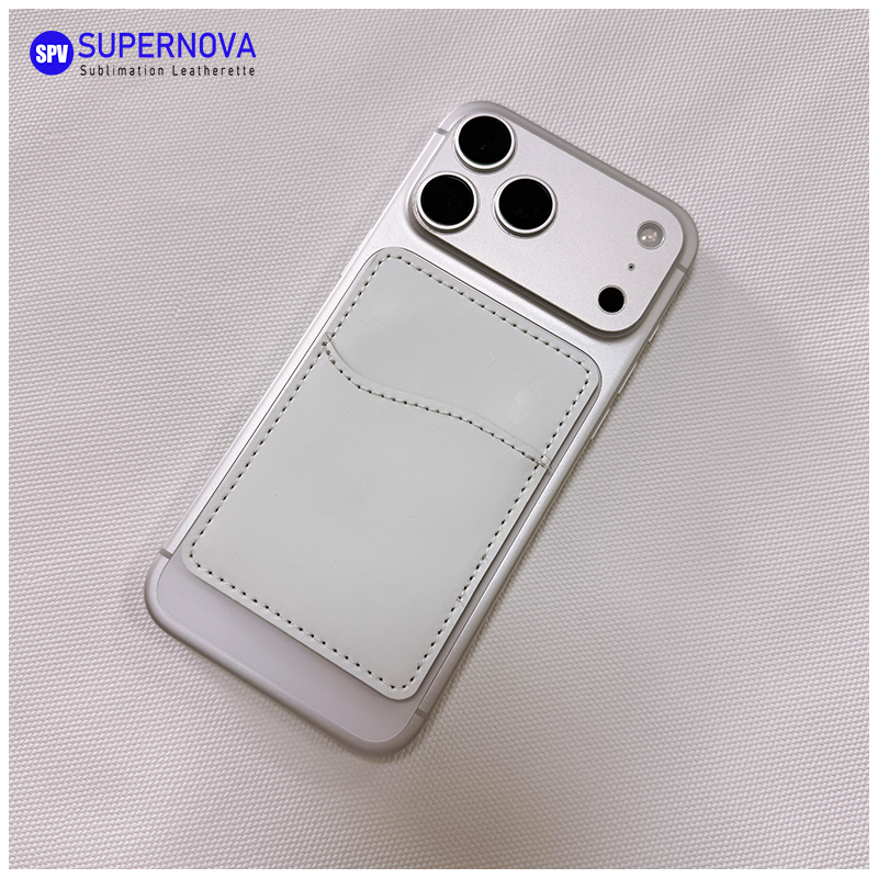 Sublimační koženkový držák na telefonní karty s magnetem