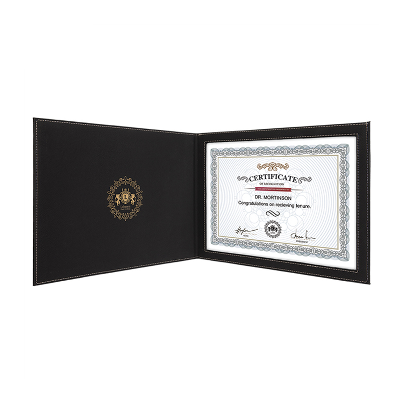 Laserovatelné koženkové držáky certifikátů