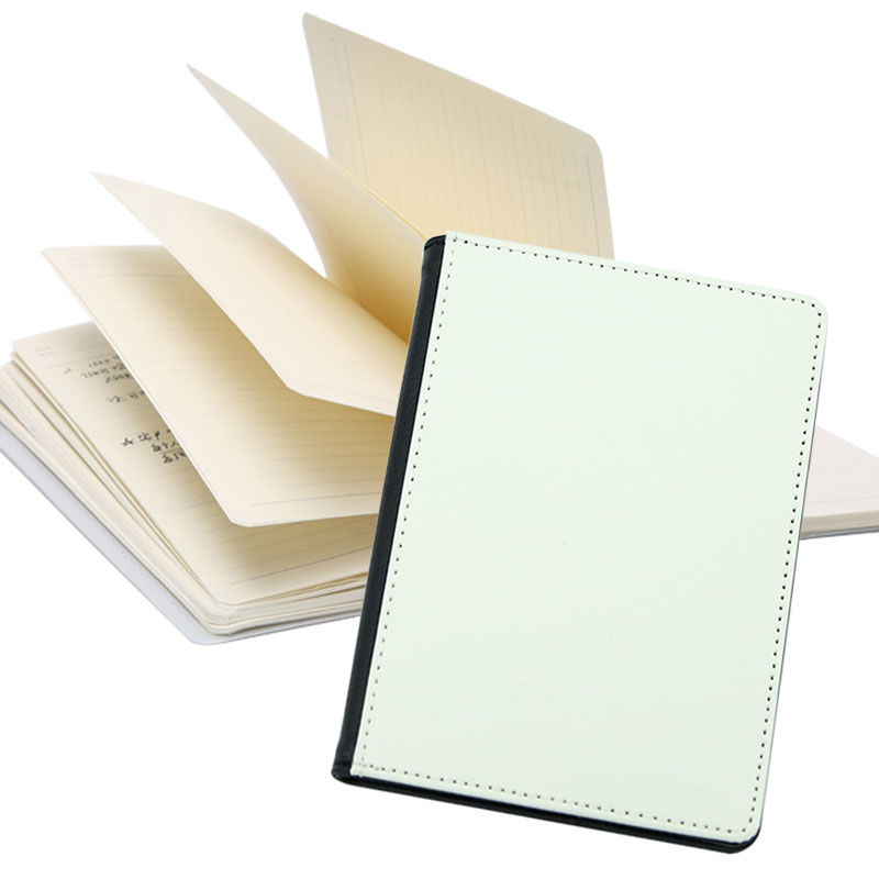 Sublimační koženkový vyměnitelný notebook - jednostranný tisk velikosti A5