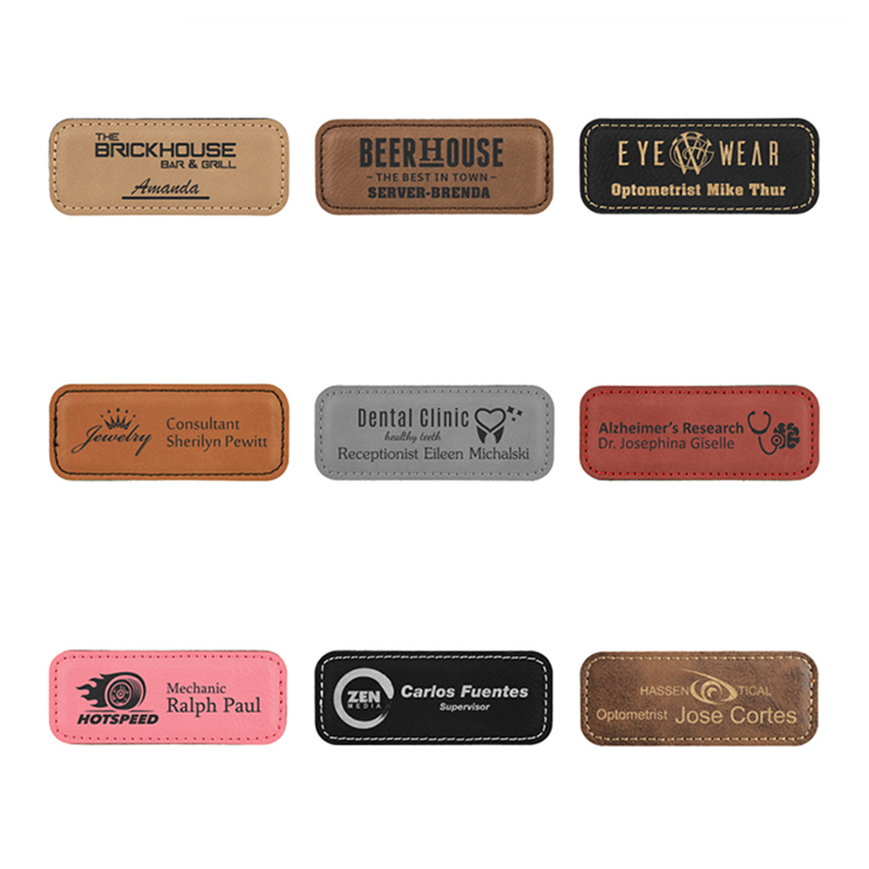 Koženka Malý obdélník jmenovky