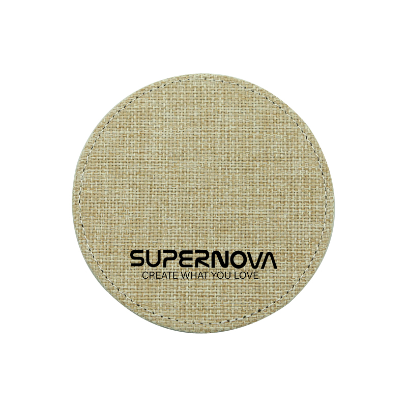 Sublimační Juta Coaster-Round