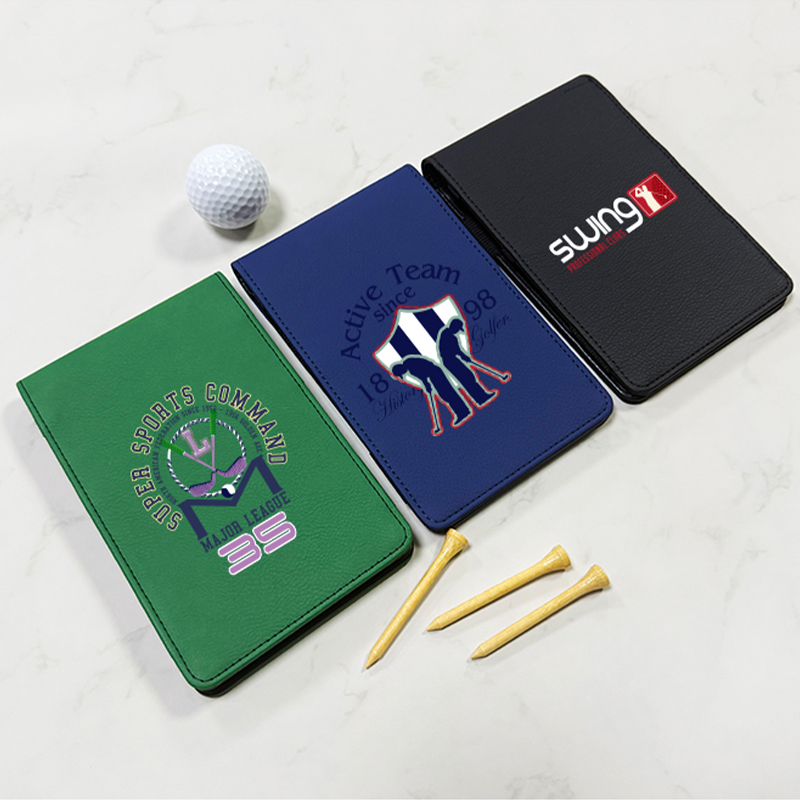 Sublimační koženkový držák na golfové karty