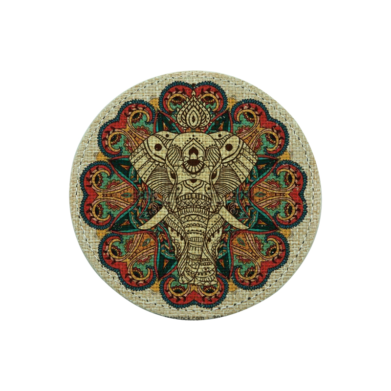 Sublimační Juta Coaster-Round