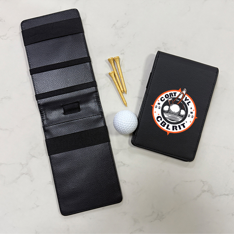 Sublimační koženkový držák na golfové karty