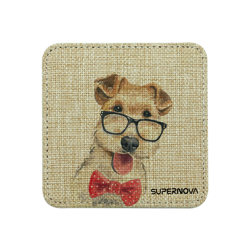 Sublimační Juta Coaster-Square