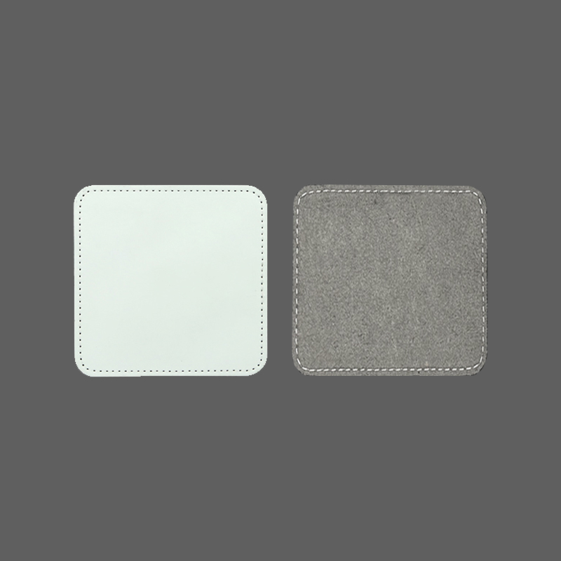 2 1/2' x 2 1/2' čtvercové sublimační koženkové záplaty s lepidlem
