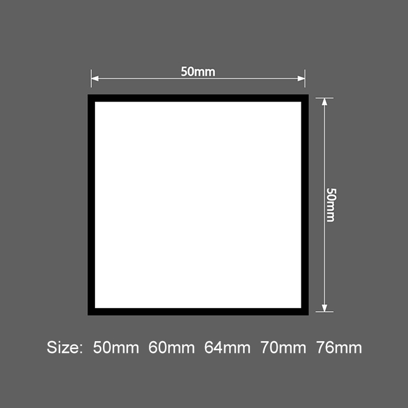 Čtvercové sublimační koženkové záplaty 3' x 3' s lepidlem