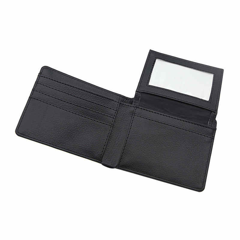Pánská sublimační koženková bifold peněženka s držákem na karty
