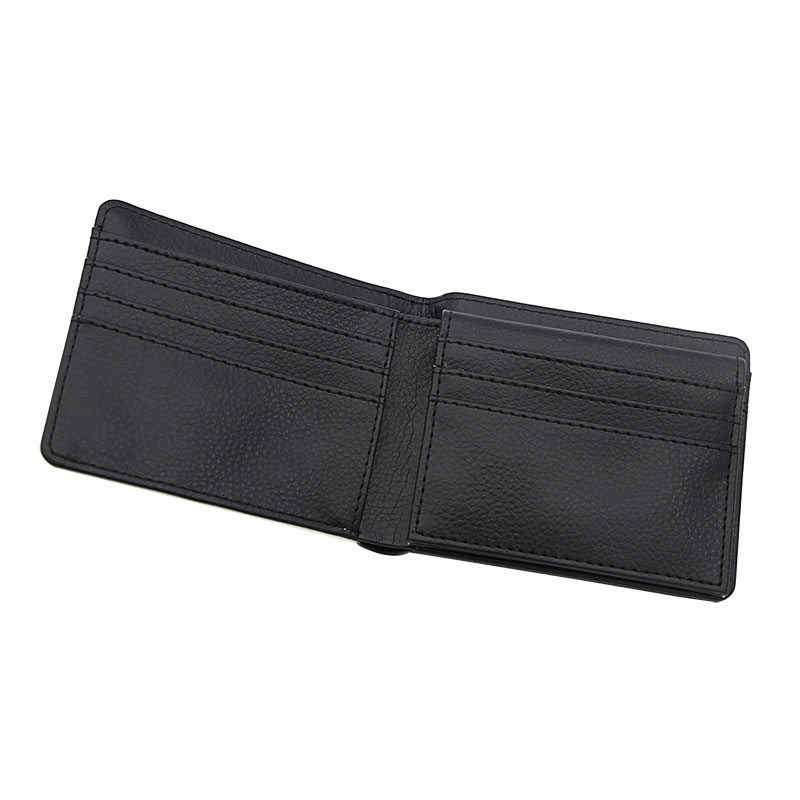 Pánská sublimační koženková bifold peněženka s držákem na karty