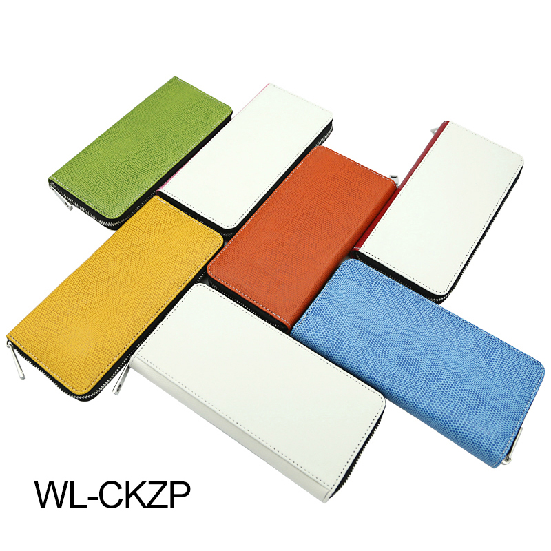 Sublimační koženkové peněženky na zip - velké