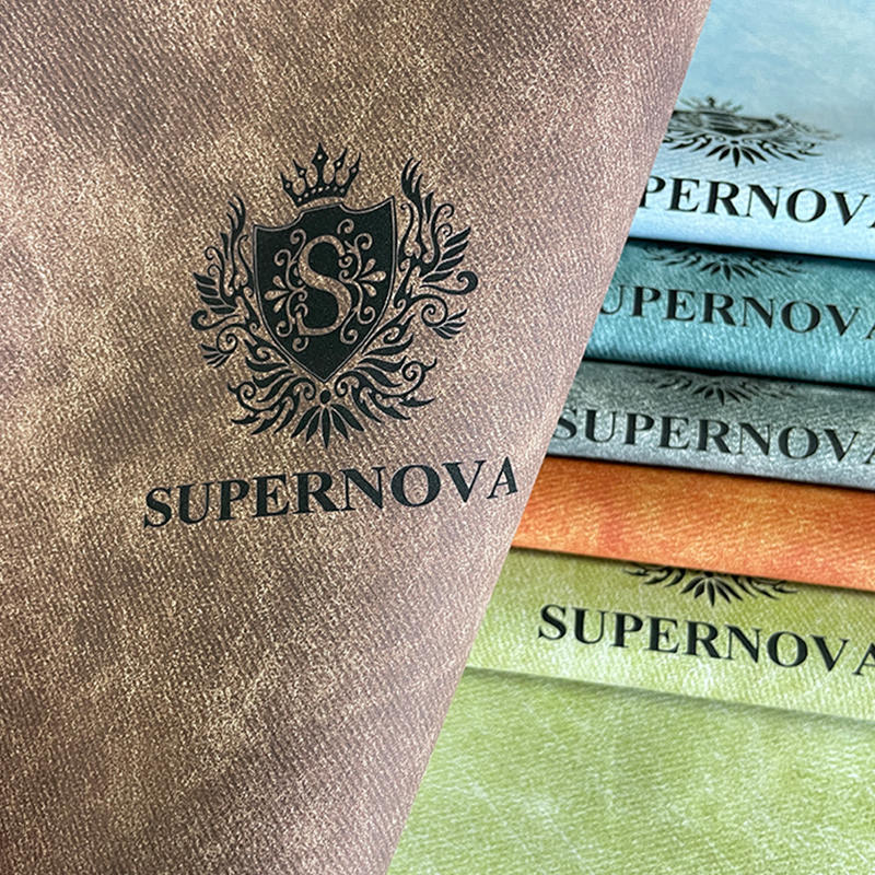 Džínové povlečení z koženky laserovatelné s lepidlem/bez lepidla