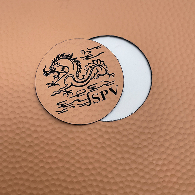 Koženkové povlečení s golfovou texturou s lepidlem/bez lepidla